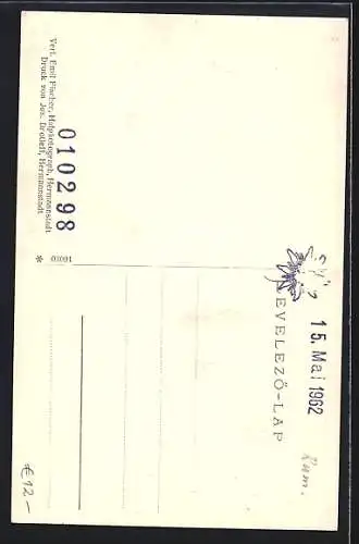 AK Hermannstadt, Rathaustor, Pempflingergasse