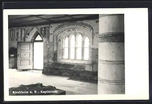 AK Kirchheim /Ries, Kapitalsaal im Kloster