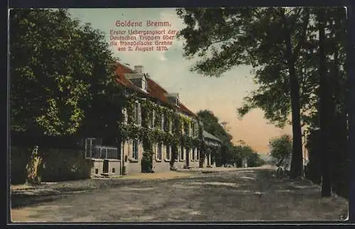 AK Saarbrücken, Goldene Bremm, Strassenpartie