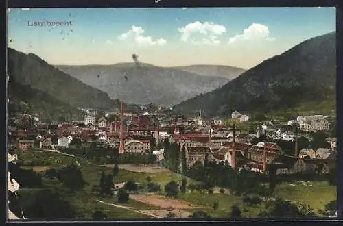 AK Lambrecht, Blick auf Lambrecht mit Industrie