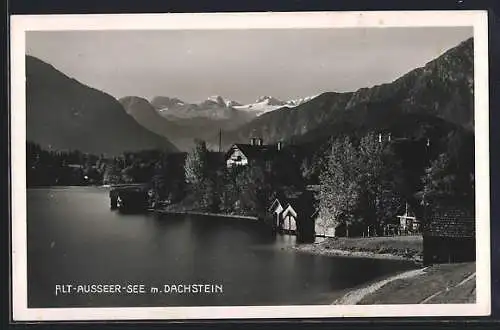 AK Ausseer-See, Ansicht mit dem Dachstein