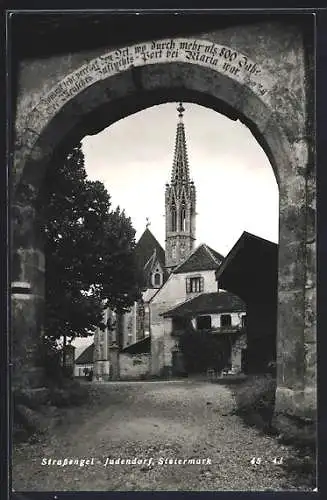 AK Judendorf, Strassengel, Kirchturm