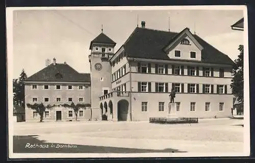 AK Dornbirn, Platz vor dem Rathaus