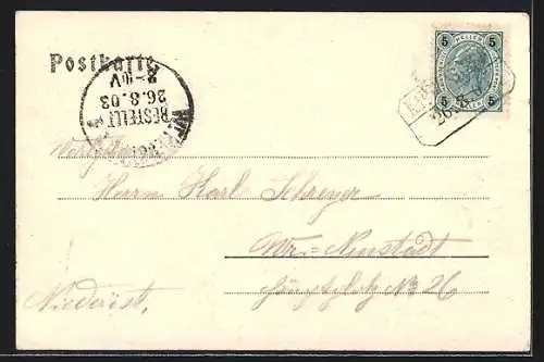 AK Kapfenberg, Ortsansicht mit der Kirche