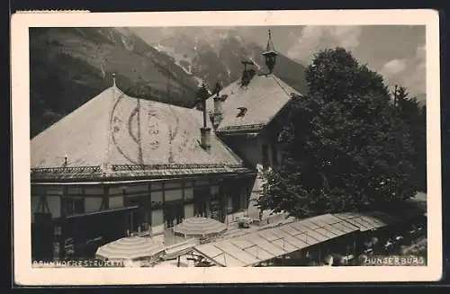 AK Hungerburg, Bahnhofsrestauration