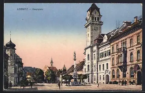 AK Leibnitz, auf dem Hauptplatz