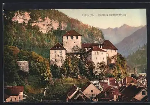 AK Feldkirch, Das Schloss Schattenburg