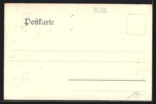 AK Bad Rehburg, Kgl. Kloster-Heilanstalt, Hauptgebäude