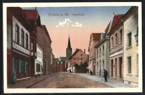 AK Kempen a. Rh., Blick in die Engerstrasse