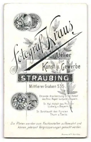 Fotografie Atelier Kraus, Straubing, Mittlerer Graben 535, Porträt eines Mannes in Anzug