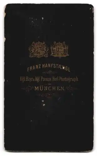 Fotografie Franz Hanfstaengl, München, Porträt eines Paares