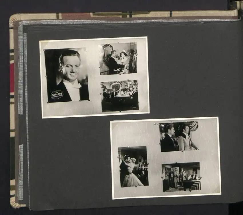 Fotoalbum mit 105 Fotografien, Opernsänger Rudolf Schock, Privataufnahmen und Bühnenauftritte 12