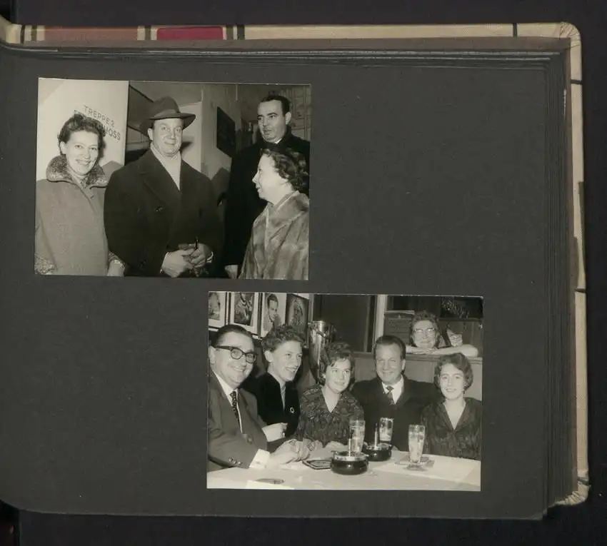 Fotoalbum mit 105 Fotografien, Opernsänger Rudolf Schock, Privataufnahmen und Bühnenauftritte 21