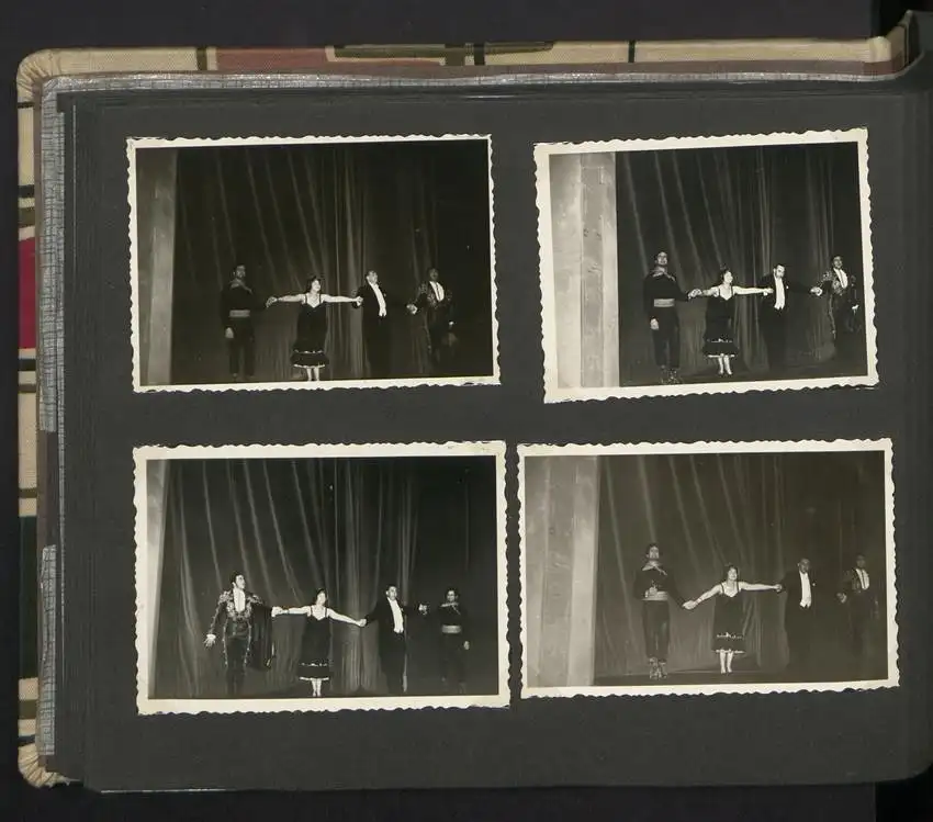Fotoalbum mit 105 Fotografien, Opernsänger Rudolf Schock, Privataufnahmen und Bühnenauftritte 32