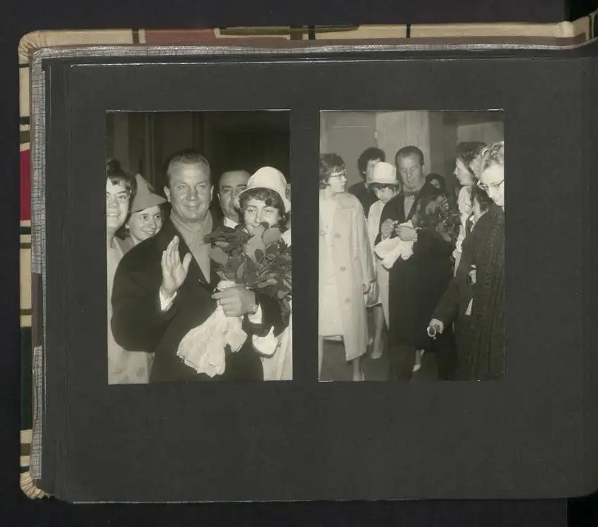 Fotoalbum mit 105 Fotografien, Opernsänger Rudolf Schock, Privataufnahmen und Bühnenauftritte 38