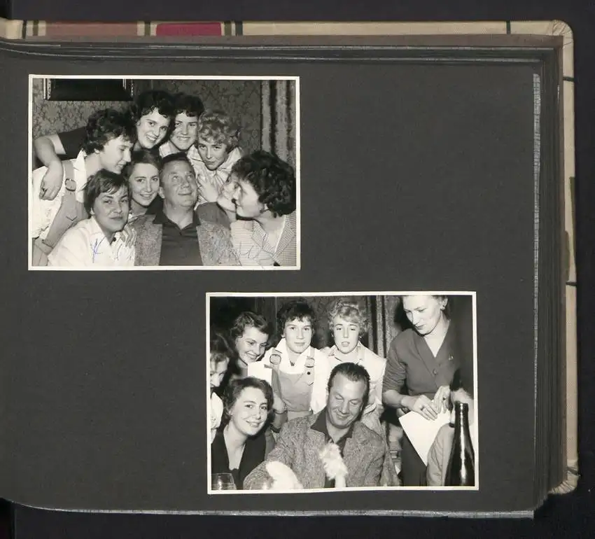 Fotoalbum mit 105 Fotografien, Opernsänger Rudolf Schock, Privataufnahmen und Bühnenauftritte 7
