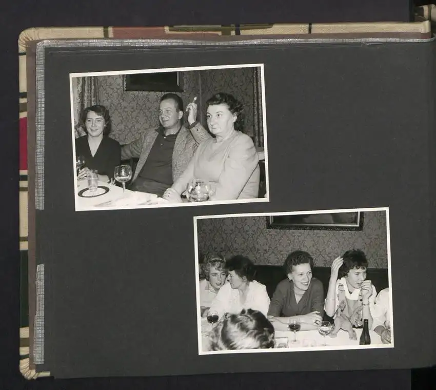 Fotoalbum mit 105 Fotografien, Opernsänger Rudolf Schock, Privataufnahmen und Bühnenauftritte 8