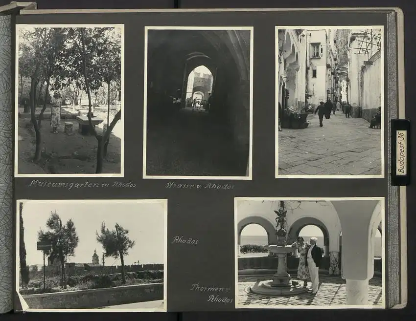 Fotoalbum mit 154 Fotografien, Ansicht Palästina, Orientreise 1937 Conte di Savoia, Ägypten, Haifa, Nazareth, Gizeh 33