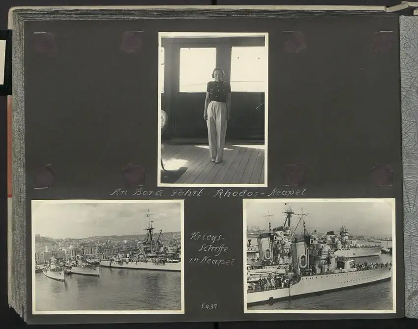 Fotoalbum mit 154 Fotografien, Ansicht Palästina, Orientreise 1937 Conte di Savoia, Ägypten, Haifa, Nazareth, Gizeh 34