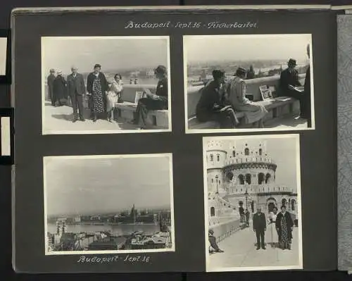 Fotoalbum mit 154 Fotografien, Ansicht Palästina, Orientreise 1937 Conte di Savoia, Ägypten, Haifa, Nazareth, Gizeh