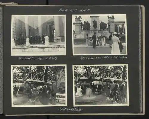 Fotoalbum mit 154 Fotografien, Ansicht Palästina, Orientreise 1937 Conte di Savoia, Ägypten, Haifa, Nazareth, Gizeh