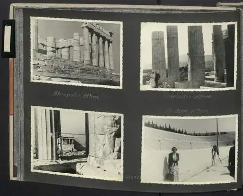 Fotoalbum mit 154 Fotografien, Ansicht Palästina, Orientreise 1937 Conte di Savoia, Ägypten, Haifa, Nazareth, Gizeh