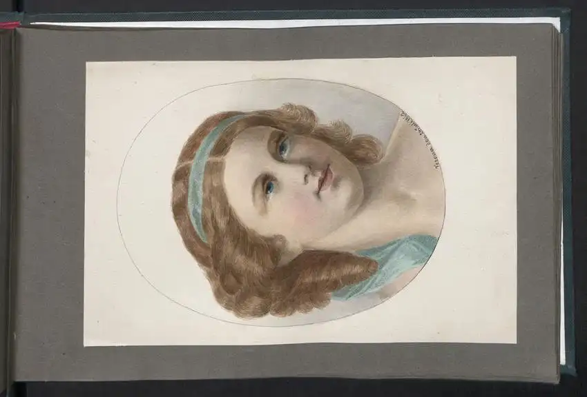 Fotoalbum mit 28 Fotografien auf Salzpapier und 2 Handzeichnungen, 1861, K.u.K. Soldaten Fotografiert von Oblt. Rossetti 29