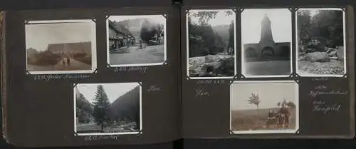 Fotoalbum mit 158 Fotografien, Ansicht Mauer / Pilchowice, Reise mit Motorrad D-Rad, Riesengebirge, Querseiffen 1930-32