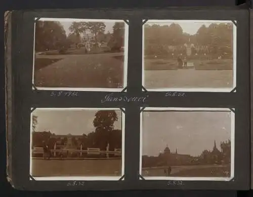 Fotoalbum mit 158 Fotografien, Ansicht Mauer / Pilchowice, Reise mit Motorrad D-Rad, Riesengebirge, Querseiffen 1930-32