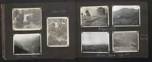 Fotoalbum mit 158 Fotografien, Ansicht Mauer / Pilchowice, Reise mit Motorrad D-Rad, Riesengebirge, Querseiffen 1930-32