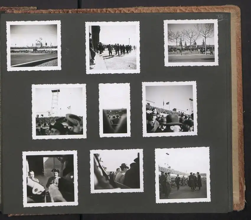 Fotoalbum mit 195 Fotografien, Ansicht Barcelona, Reise Schweiz-Spanien mit Autozug, Italien mit Grenze 16