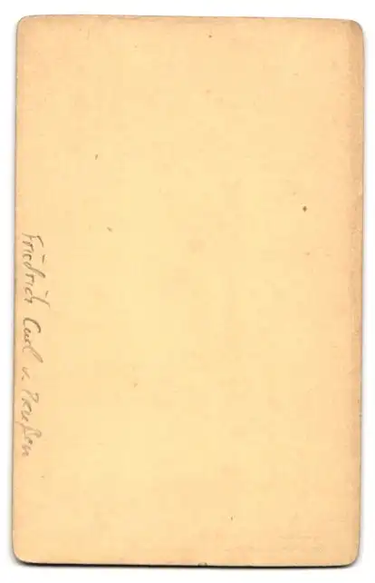 2 Fotografien Prinzessin Maria Anna von Anhalt-Dessau und ihr Mann Prinz Friedrich Carl von Preussen 2