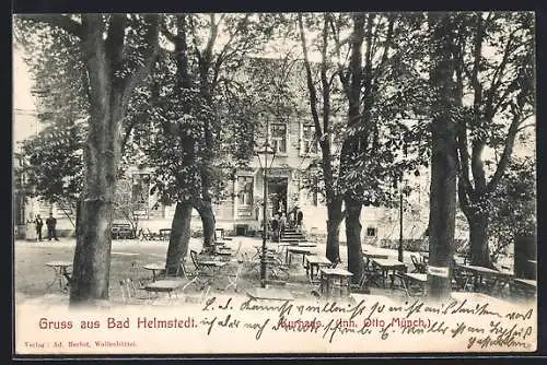 AK Bad Helmstedt, Kurhaus mit Restaurant, Inh. Otto Münch