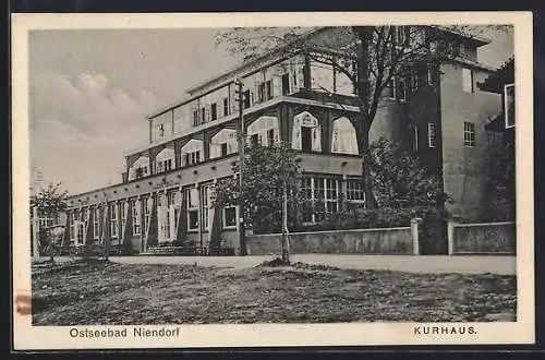 AK Niendorf /Ostsee, Hotel Kurhaus