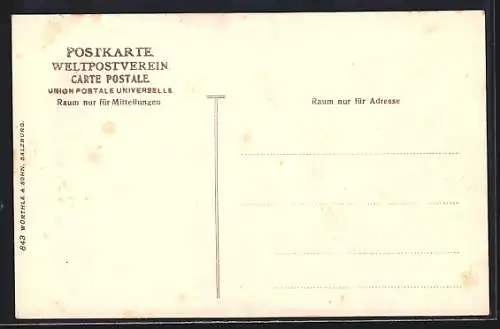 AK St. Gertraud, Suldental, Teilansicht g. Vertain u. Schöntauspitze