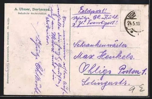 AK Dortmund, Am Hiltropwall, Strassenbahn