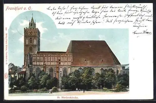 AK Frankfurt, St. Marienkirche