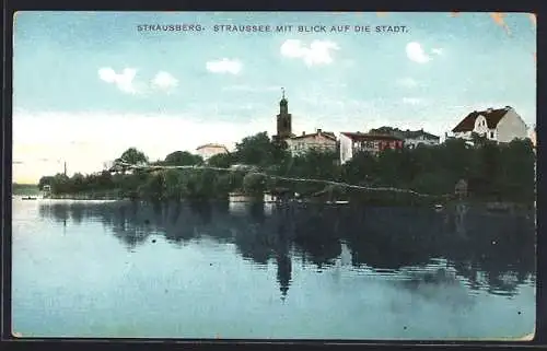 AK Strausberg, Stadt und Straussee