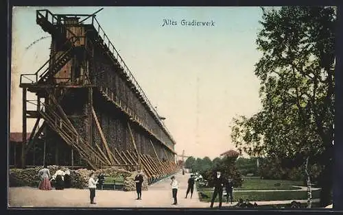 AK Bad Rothenfelde, Das alte Gradierwerk