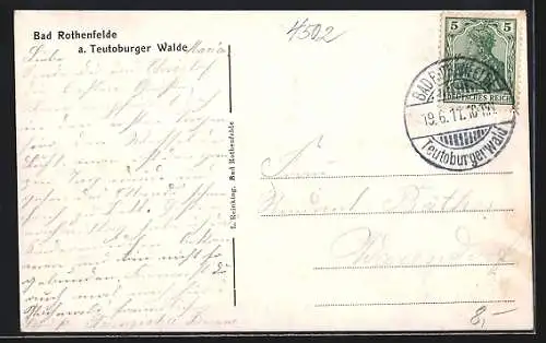 AK Bad Rothenfelde, Das alte Gradierwerk