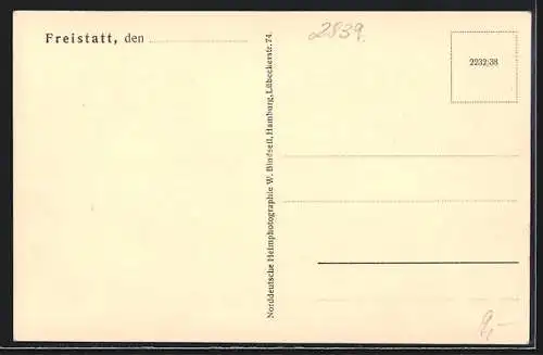 AK Freistatt, Moorhort, Gebäudeansicht