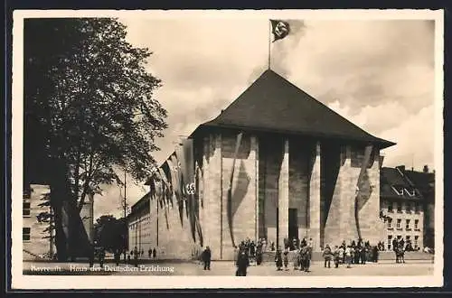 AK Bayreuth, Haus der Deutschen Erziehung, mit n