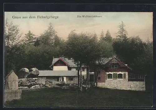 AK Zell / Fichtelgebirge, Die Waldsteinhäuser