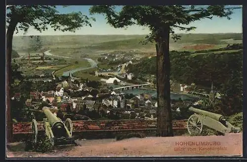 AK Hohenlimburg, Blick vom Kanonenplatz