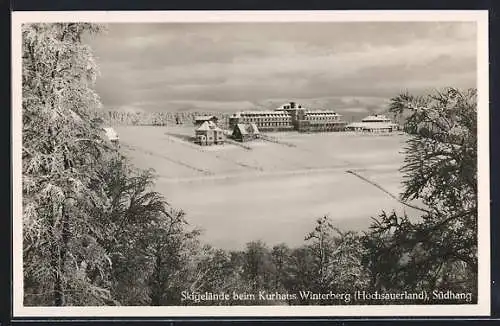 AK Winterberg /Hochsauerland, Skigelände beim Kurhaus