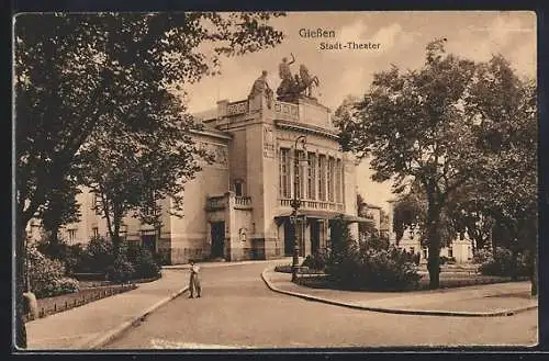 AK Giessen, am Stadttheater