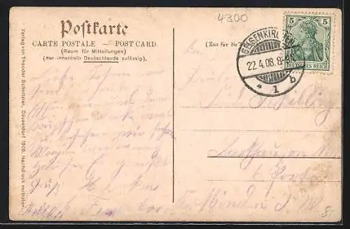 AK Essen / Ruhr, Passanten vor dem Hauptbahnhof