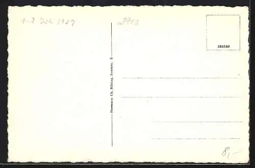 AK Oldenburg i. Old., Frontalansicht des Hauptbahnhofs