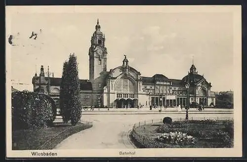 AK Wiesbaden, Bahnhof