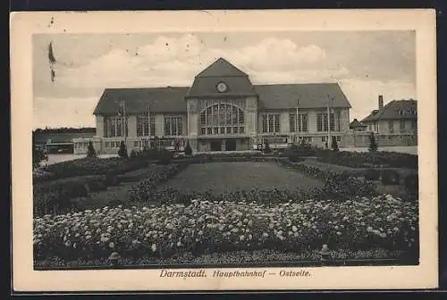 AK Darmstadt, Hauptbahnhof-Ostseite